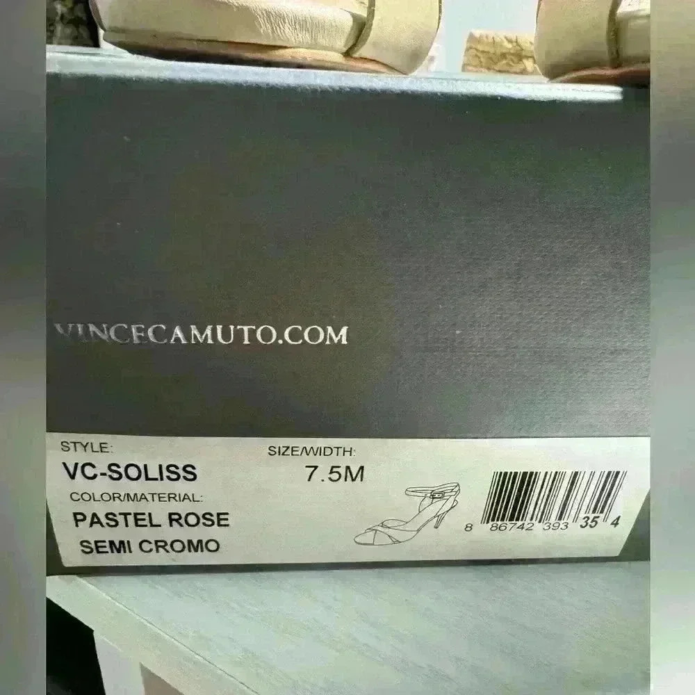 Vince Camuto Leather High Heels - Picture 2 of 8